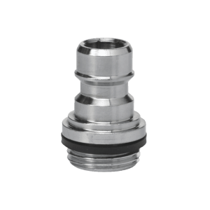 Vikan 0712 Quick Fit Hose Coupling with 1/2 Inch thread for 0711/9324, 1/2 Inch